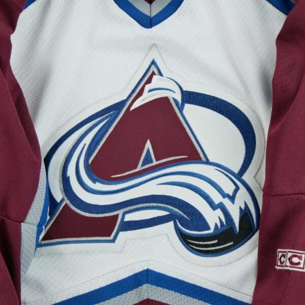 Maillot manches longues enfant blanc CCM Equipe Colorado Avalanche QWE0400