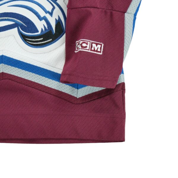 Maillot manches longues enfant blanc CCM Equipe Colorado Avalanche QWE0400