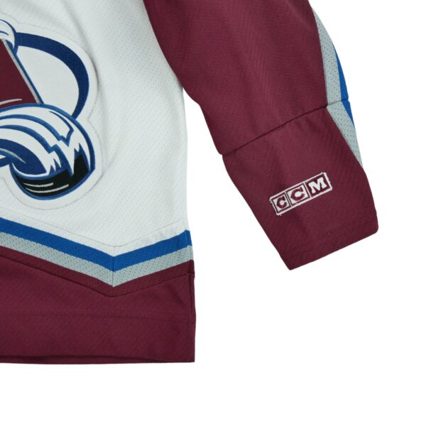 Maillot manches longues enfant blanc CCM Equipe Colorado Avalanche QWE0400