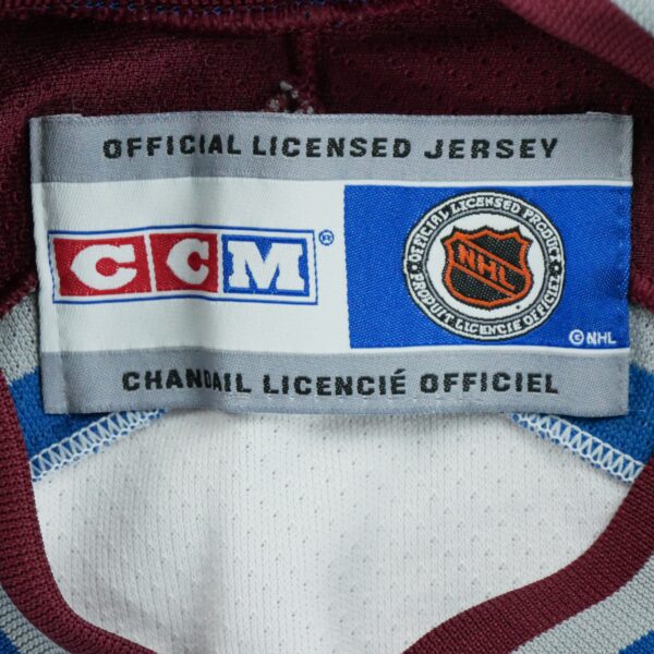 Maillot manches longues enfant blanc CCM Equipe Colorado Avalanche QWE0400