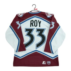 Maillot manches longues homme blanc Starter Equipe Colorado Avalanche QWE2061