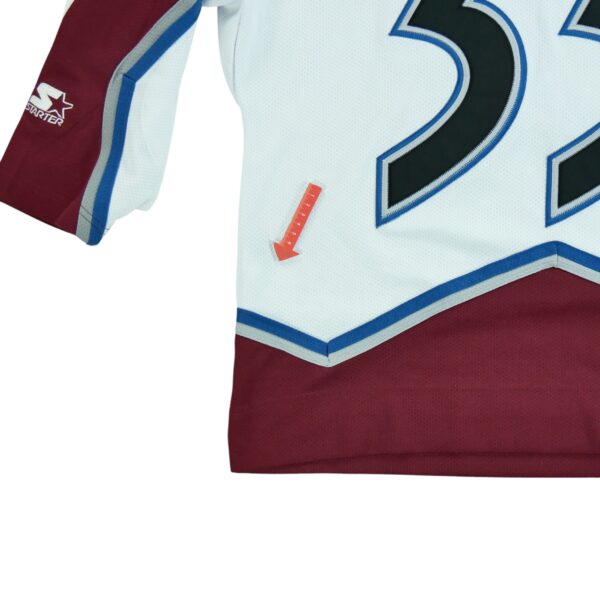 Maillot manches longues homme blanc Starter Equipe Colorado Avalanche QWE2061