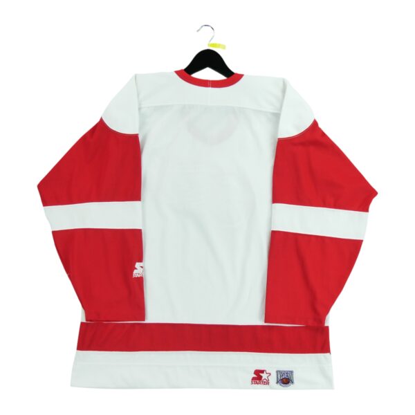 Maillot manches longues homme blanc Starter Equipe Detroit Red Wings QWE1324