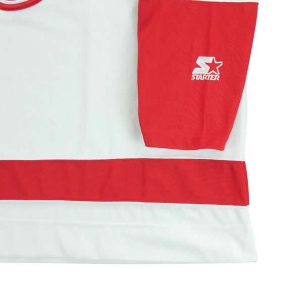 Maillot manches longues homme blanc Starter Equipe Detroit Red Wings QWE1324