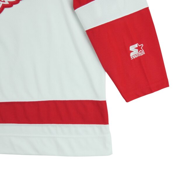 Maillot manches longues homme blanc Starter Equipe Detroit Red Wings QWE1324