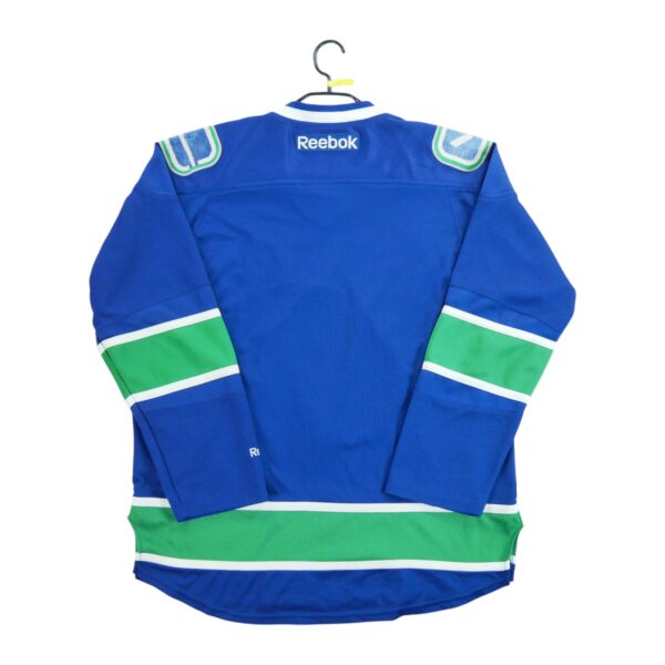 Maillot manches longues homme bleu Reebok Equipe Canucks de Vancouver QWE1039