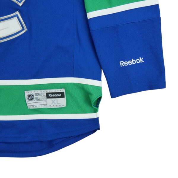 Maillot manches longues homme bleu Reebok Equipe Canucks de Vancouver QWE1039