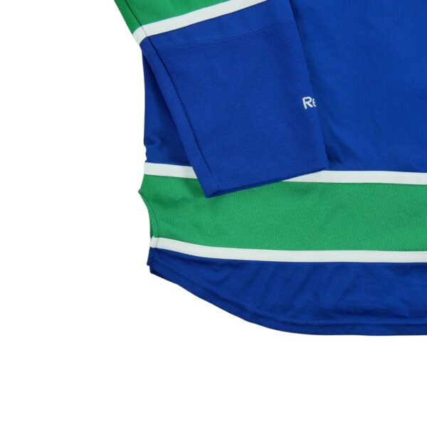 Maillot manches longues homme bleu Reebok Equipe Canucks de Vancouver QWE1039