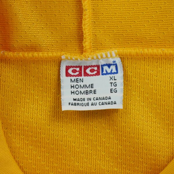 Maillot manches longues homme jaune CCM QWE1609