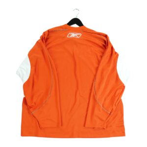 Maillot manches longues homme orange Reebok QWE0453