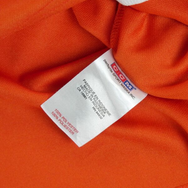 Maillot manches longues homme orange Reebok QWE0453