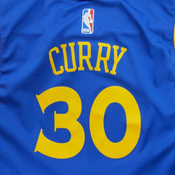 Maillot sans manches enfant bleu Adidas Equipe Golden State Warriors QWE1153