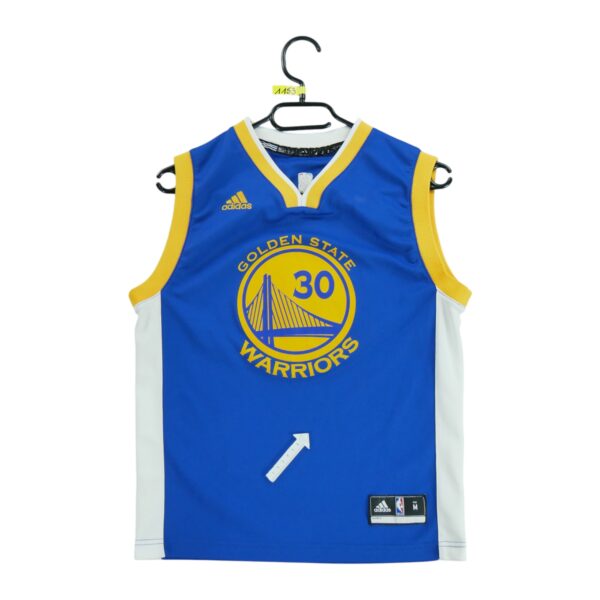 Maillot sans manches enfant bleu Adidas Equipe Golden State Warriors QWE1153