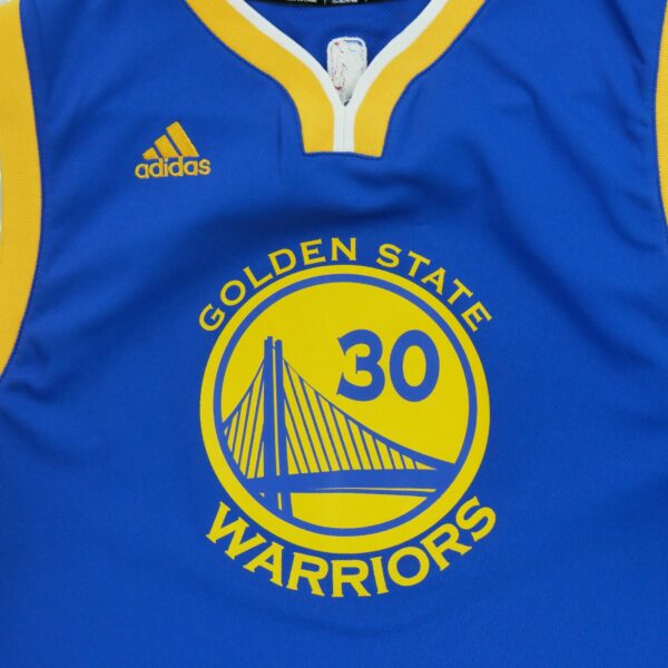 Maillot sans manches enfant bleu Adidas Equipe Golden State Warriors QWE2121