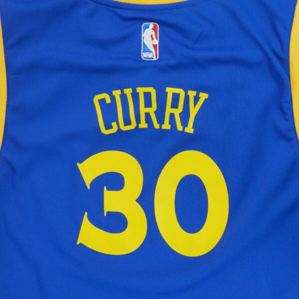 Maillot sans manches enfant bleu Adidas Equipe Golden State Warriors QWE2121