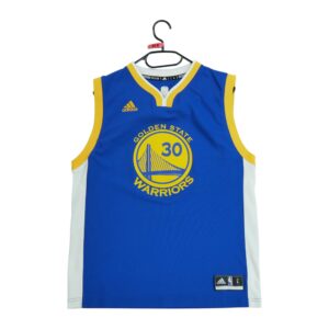 Maillot sans manches enfant bleu Adidas Equipe Golden State Warriors QWE2121