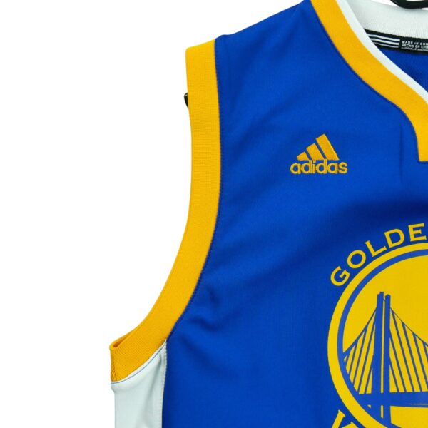 Maillot sans manches enfant bleu Adidas Equipe Golden State Warriors QWE2121