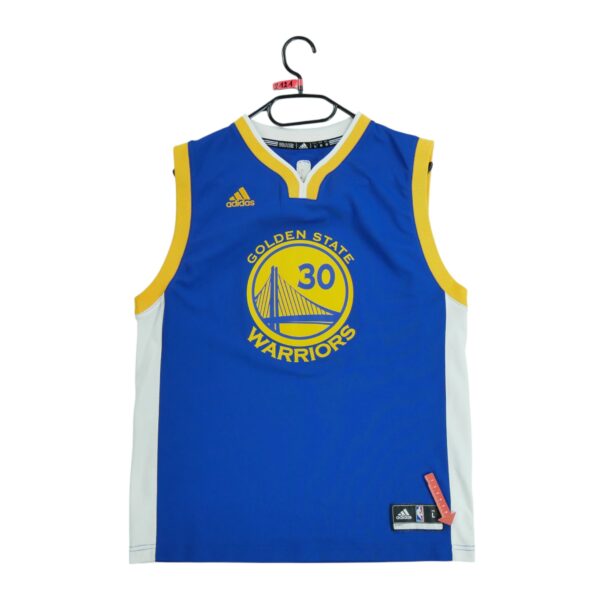 Maillot sans manches enfant bleu Adidas Equipe Golden State Warriors QWE2121