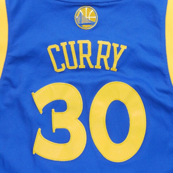 Maillot sans manches enfant bleu Adidas Equipe Golden State Warriors QWE2294