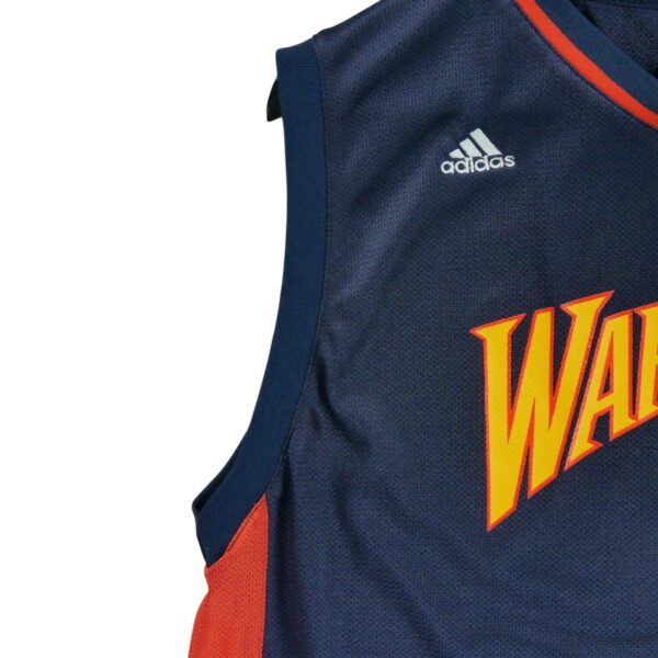 Maillot sans manches enfant marine Adidas Equipe Golden State Warriors QWE0142