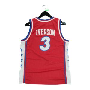 Maillot sans manches enfant rouge Nike Equipe Philadelphie 76ers Sixers QWE0315