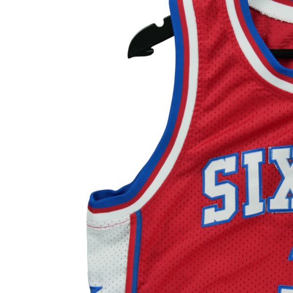 Maillot sans manches enfant rouge Nike Equipe Philadelphie 76ers Sixers QWE0315