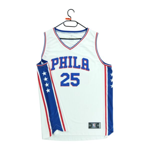 Maillot sans manches homme blanc NBA Equipe Philadelphie 76ers Sixers QWE2175