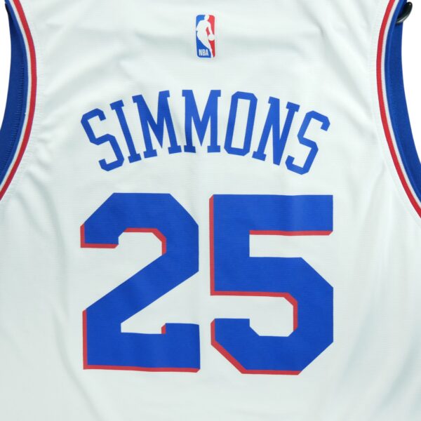 Maillot sans manches homme blanc NBA Equipe Philadelphie 76ers Sixers QWE2175