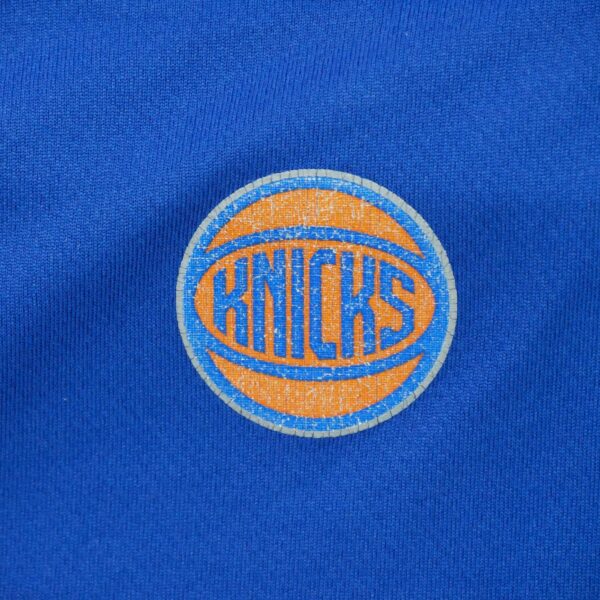 Maillot sans manches homme bleu Adidas Equipe New York Knicks QWE0506