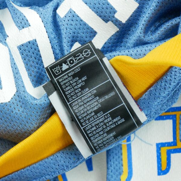 Maillot sans manches homme bleu clair Adidas Equipe Denver Nuggets QWE0489