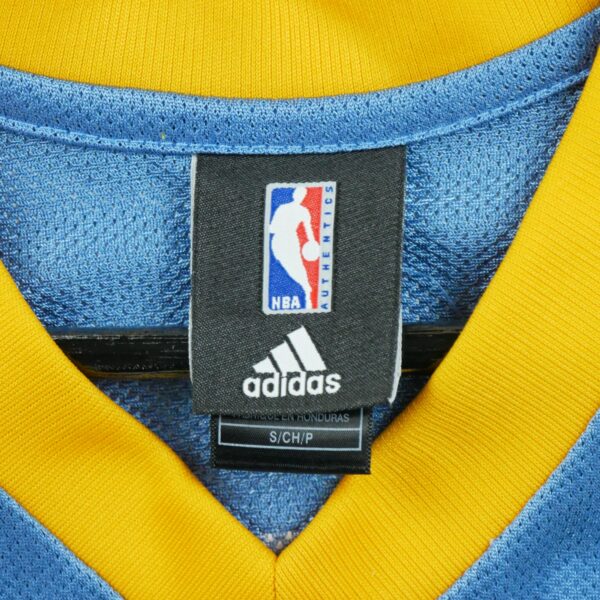 Maillot sans manches homme bleu clair Adidas Equipe Denver Nuggets QWE0489