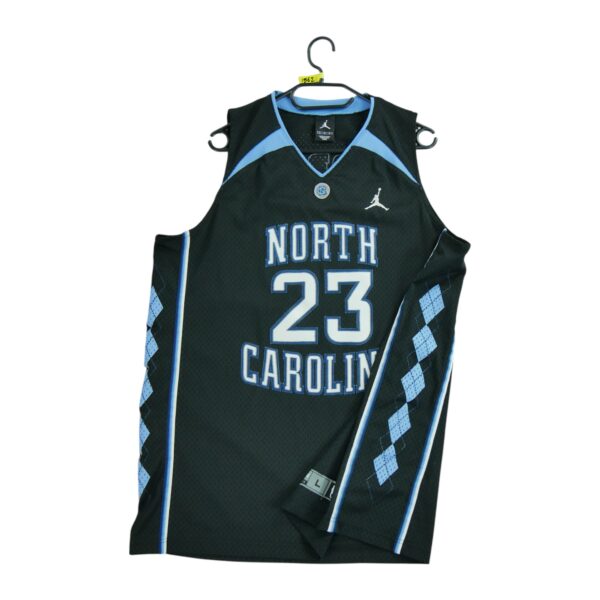 Maillot sans manches homme noir Jordan Equipe North Carolina State QWE1562