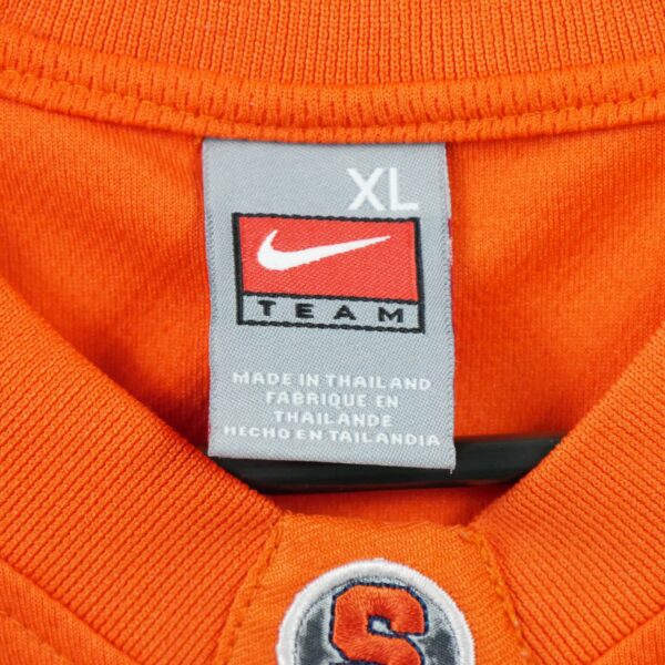 Maillot sans manches homme orange Nike Equipe Syracuse QWE2289