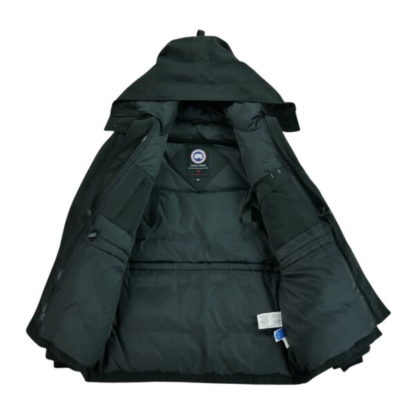 Parka femme manches longues noir Canada Goose Col Montant QWE0462