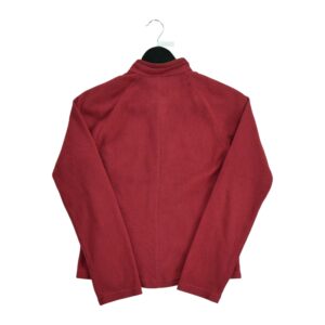 Pull polaires femme manches longues rouge Patagonia Col Montant QWE3593