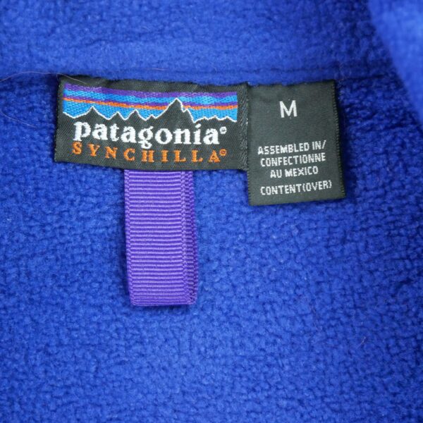 Pull polaires homme manches longues violet Patagonia Col Montant QWE3147