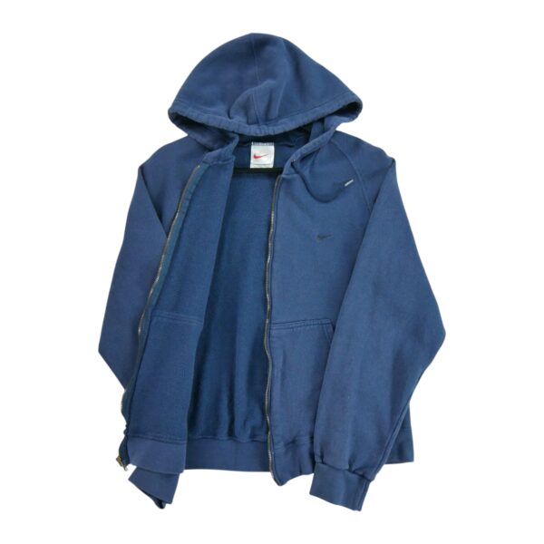 Sweat a capuche enfant manches longues marine Nike Col Rond QWE0139