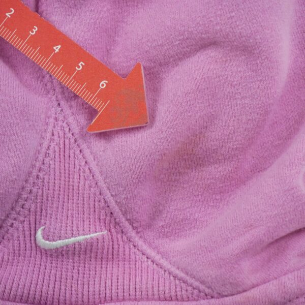 Sweat a capuche femme manches longues rose Nike Col Rond QWE2054