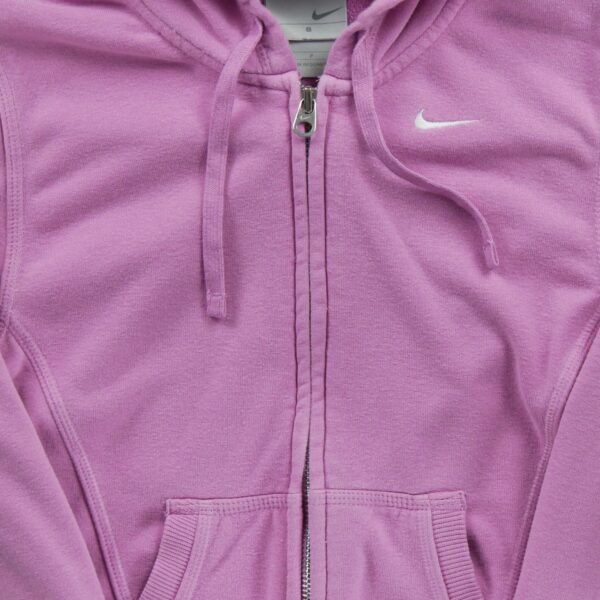 Sweat a capuche femme manches longues rose Nike Col Rond QWE2054