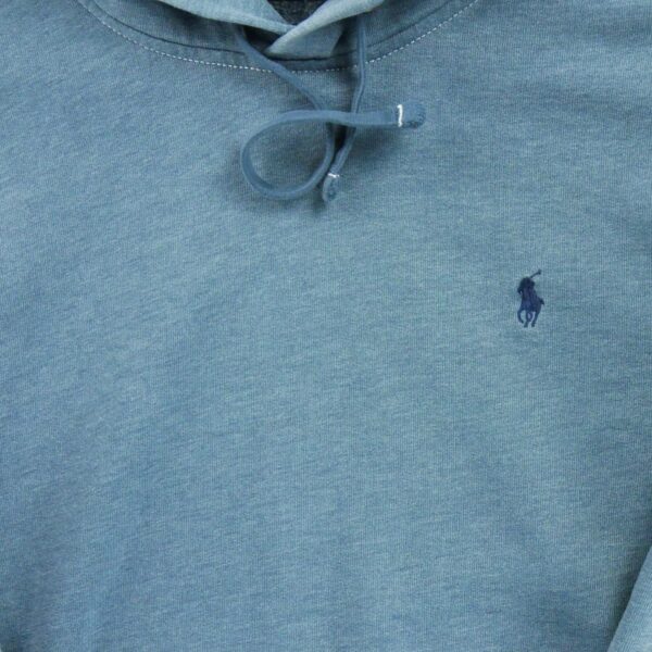 Sweat a capuche homme manches longues gris Polo Ralph Lauren Col Rond QWE1182