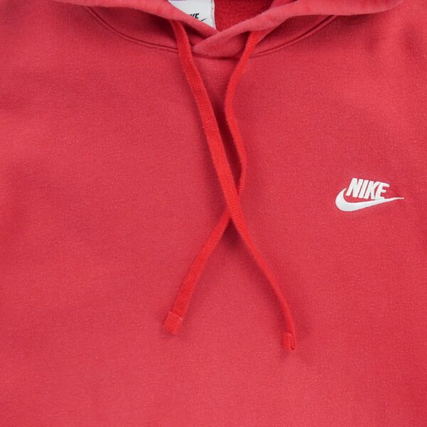 Sweat a capuche homme manches longues rouge Nike Col Rond QWE0498