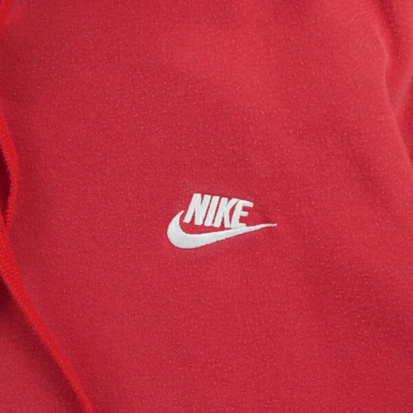 Sweat a capuche homme manches longues rouge Nike Col Rond QWE0498