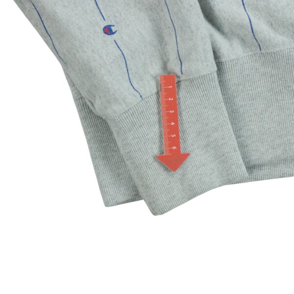 Sweat homme manches longues gris Champion Col Rond QWE1328