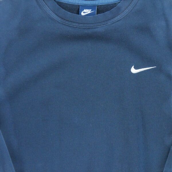 Sweat homme manches longues marine Nike Col Rond QWE0474