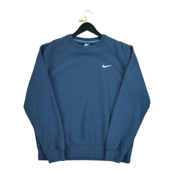 Sweat homme manches longues marine Nike Col Rond QWE0474