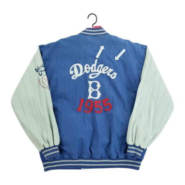 Veste legeres homme manches longues gris MLB Col Rond Equipe Los Angeles Dodgers QWE2239