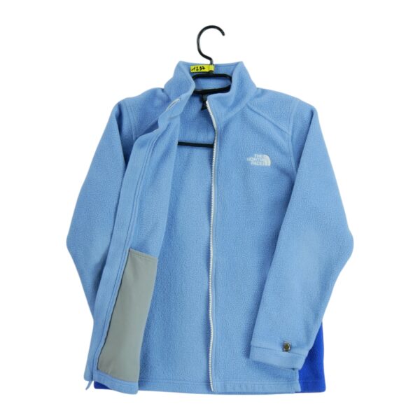 Veste polaires enfant manches longues bleu clair The North Face Col Montant QWE1237