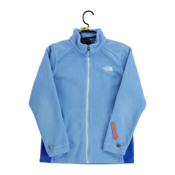 Veste polaires enfant manches longues bleu clair The North Face Col Montant QWE1237