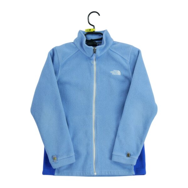 Veste polaires enfant manches longues bleu clair The North Face Col Montant QWE1237