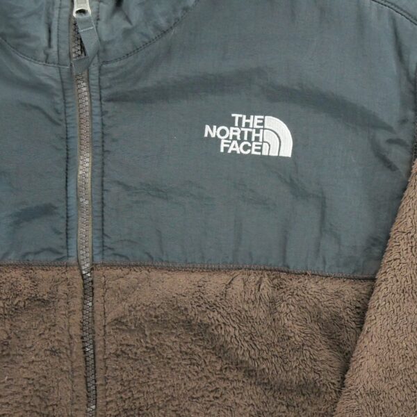 Veste polaires enfant manches longues marron The North Face Col Montant QWE0543